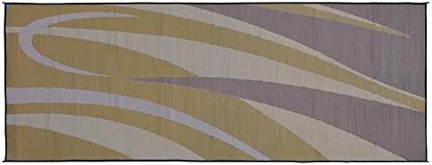 Stylish Camping GC7 Brown/Gold 8' x 20' Graphic Mat - Image 3