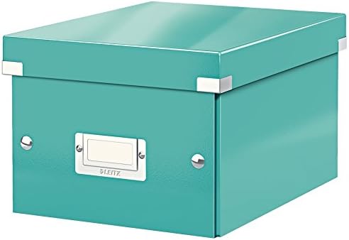 Leitz A5 Storage Box, Click and Store Range 60430001 - Small, White Storage Box A5 by Leitz