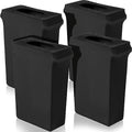 Windyun 4 Pcs 23 Gallon Spandex Trash Can Cover for Events,Black by Windyun