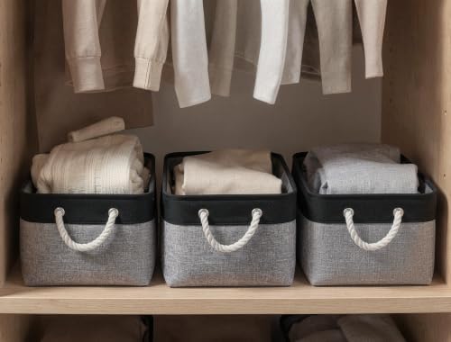 15.7x11.8x8.26 Inch Fabric Large Storage Bins with Handles 6 Pack - Image 3