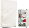 Wire Shelf Cover,600D Heavy Duty 100% Waterproof Shelf Covers for Wire Shelving,Outdoor Storage Shelves Cover for Metal Rack,24" W x 18" D x 72" H,Beige by Unknown