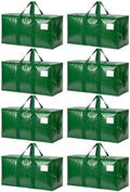 Songrey Extra Large Heavy Duty Moving Bags, 8 Pack, Dark Green by Unknown