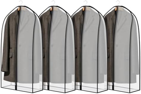 Zilink Garment Bags for Leather Coat Suit Bags for Closet Storage 43 in by Zilink