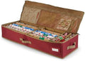 Covermates Gift Wrap Storage Organizer, 38" W x 13" D x 6.5" H, Red by Covermates