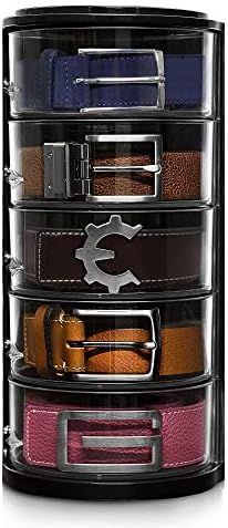 ELYPRO Acrylic Belt Organizer & Holder for Closet, Storage & Container by ELYPRO