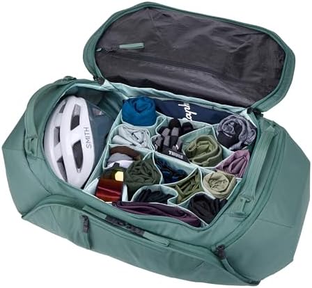 Thule RoundTrip 80L Duffel - Storage compartments to Organize and Protect Gear - Boot Bag for ski and Snowboard Travel - Soft Pocket for Goggles and Helmet - Dry Bag Included - Image 3