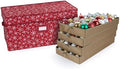 Covermates Adjustable Ornament Storage Box, 25.5" W x 13" D x 12.5" H by Covermates