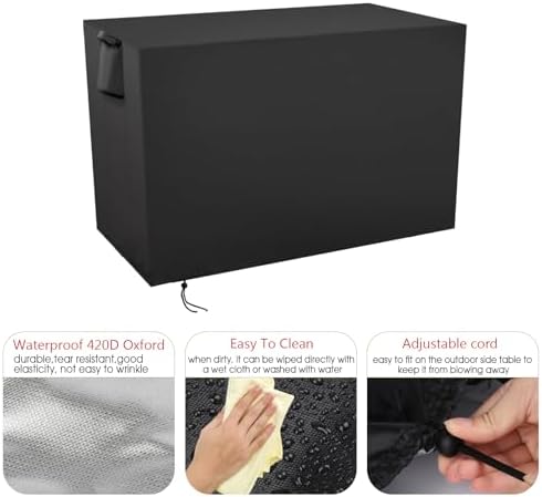 Storage Sheds Cover Fit for Devoko Outdoor Storage Cabinet - Image 5