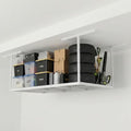 FLEXIMOUNTS 3x6 Overhead Garage Ceiling Storage Rack Organization, White by FLEXIMOUNTS