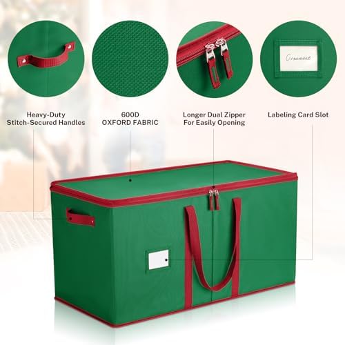 MaidMAX Ornament Storage Box, Christmas Ornament Storage, Ornament Storage - Image 3