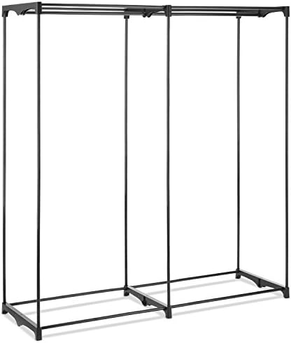 Whitmor 60-inch Extra-Wide Clothes Closet, 60” with White Cover - Image 5