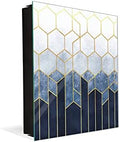 Concept Crystal 50 Keys Cabinet with Decorative Front Panel and Glass White Board KN06: Textures and Tiles 2 Series by ConceptCrystal
