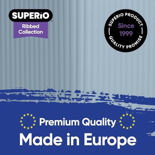Superio Decorative Plastic Basket Open Home Storage Bins Organizer Baskets, Medium, Blue (8 Pack) Container Boxes for Organizing Closet Storage Bins for Shelves Drawer Shelf, 5 Liter - Image 4
