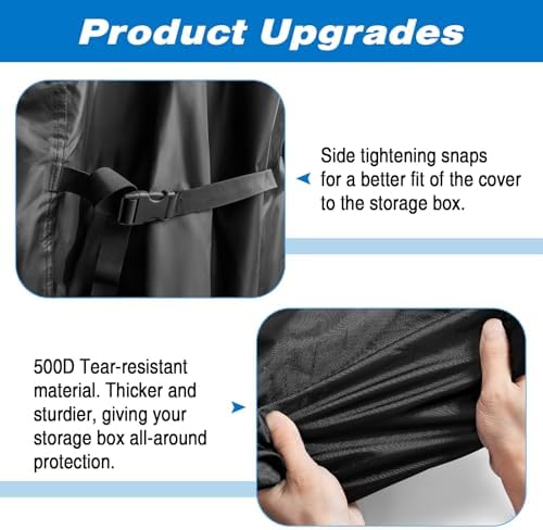 Kingling Deck Box Cover 70 Inch for 260 Gallon Deck Box - Image 6