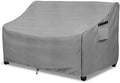 Okcool Heavy Duty Patio Sofa Cover, 100% Waterproof 2-Seater Outdoor Sofa Cover Fits up to 58W x 32.5D x 31H Inches, Lawn Patio Furniture Covers,Grey by Okcool