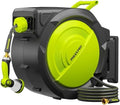 110 FT 5/8" Retractable Garden Hose Reel, Wall Mount by PHLEXPROGardenToolsStandsForFlexibilityDurabilityAvailability