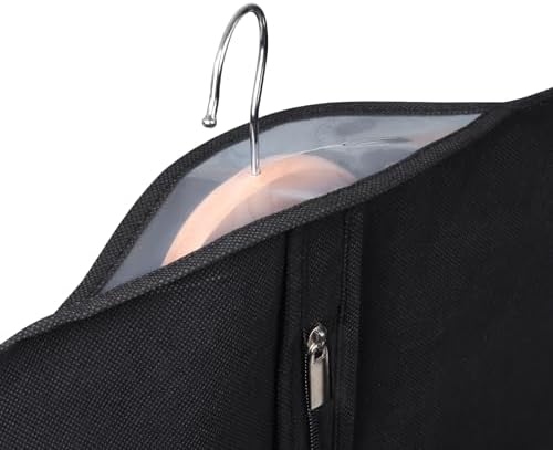 Univivi 60 Inch Lightweight Long Garment Bag for Hanging Clothes, 10 Pack - Image 4