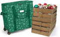 Covermates Rolling Adjustable Ornament Storage Bag, 19.25"W x 13"D x 18.5"H by Covermates