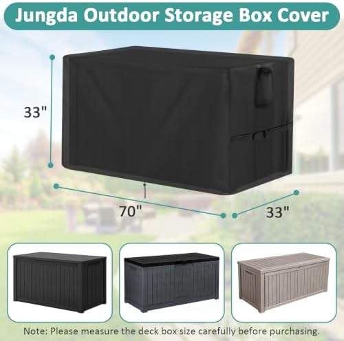 Outdoor Storage Box Cover for 260 Gallon Deck Box - Image 2