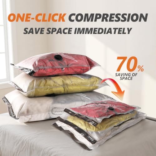 Rechargeable Wireless Pump Travel Vacuum Bags Set - Image 4