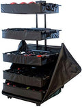 [TreeKeeper Telescoping Christmas Ornament Storage Box with Dividers] - Adjustable Organizer Holds 120 Ornaments up to 4 Inches Tall by Nearly Any Width and Length | 5 Removable Trays with Separators by TreeKeeperBags