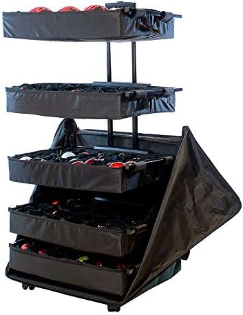 [TreeKeeper Telescoping Christmas Ornament Storage Box with Dividers] - Adjustable Organizer Holds 120 Ornaments up to 4 Inches Tall by Nearly Any Width and Length | 5 Removable Trays with Separators by TreeKeeperBags