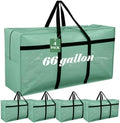 4 Pcs 66 Gallon Extra Large Moving Bags Heavy Duty Storage Bag by Clysee