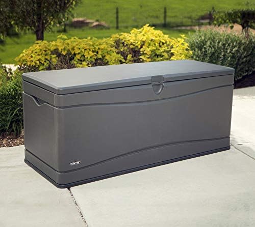 LIFETIME 60298 Heavy Duty Outdoor Storage Deck Box, 130 Gallon, Gray - Image 2