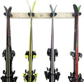 Pro Board Racks Ski Wall Rack Mount - 4 Vertical Sets of Skis by Pro+Board+Racks