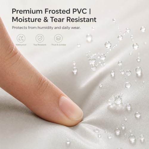 2-Pack Frosted PVC Storage Bags, 24"L x 18"W x 22"H - Image 4