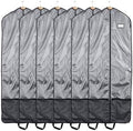 Covermates Deluxe Garment Bag Set for Closet Storage & Travel – Heavy Duty Hanging Suit & Dress Bags with ID Window, Accessory Pockets & Carrying Handles – Premium Wardrobe Protection, Grey by Covermates