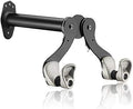 Ibera Bike Wall Mount - Adjustable Frame Holder & Soft Rubber Cradles - Garage Bike Rack for Road, MTB, Kids, Hybrid Bikes - Easy Installation & Space-Saving Design by Ibera