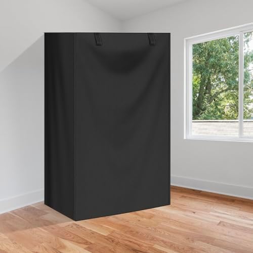 Storage Shelf Cover Waterproof Wire Rack Cover with Zipper 48"Wx18"Dx72"H - Image 2
