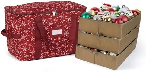 Covermates Adjustable Ornament Storage Bag, 19.25" W x 13" D x 12.5" H by Covermates
