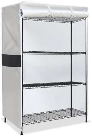 Shelf Cover, Wire Rack Cover 36" W x 18" D x 72" H - Image 4