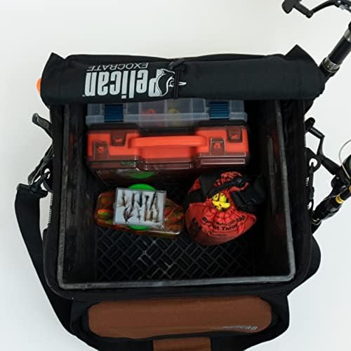 Pelican Exocrate Fishing Bag - Large Saltwater Resistant Fishing Bag - Kayak Fishing Tackle Storage Bag - Image 3