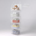 PUPPYCUTE Hanging Closet Organizer and Storage, Clothes Hanging Shelves Wire Baskets for Clothing Sweaters Purse Handbags Shoes White 5 Tier by PUPPYCUTE