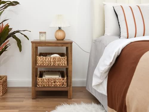 StorageWorks Water Hyacinth Storage Baskets - Image 5