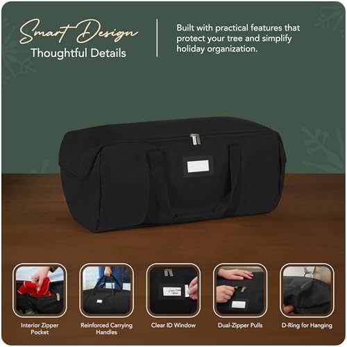 Covermates Christmas Tree Storage Bag, Black - Image 4