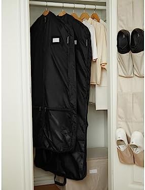Covermates Deluxe Garment Bag Set for Closet Storage & Travel, 24"W x 64"L - Image 6