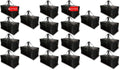 BAG-THAT! 10 - Pack Heavy Duty Large Moving Bag with Strong Zipper and Comfortable Handles Durable & Sturdy Large Storage Bags Totes Bins Packing Moving Boxes College Supplies for Packing (Pack of 2) by BAGTHAT