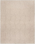 Gertmenian Indoor Outdoor Modern Area Rug - 8x10 Large, Fade Resistant, Ideal for High Traffic in Living Room, Bedroom, Patio - Geometric, Beige, 25531 by Gertmenian