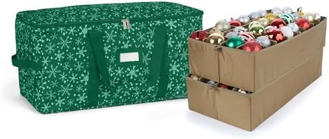 Covermates Adjustable Ornament Storage Bag, 25.5" W x 13" D x 12.5" H by Covermates