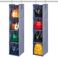 Bag Rack for Closet Storage Hanging Purse Organizer for Closet by JIAMIHOME