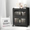 UAMFURI Stackable Storage Bins with Lids, 96QT Extra Large Storage Cabinet by UAMFURIDirect