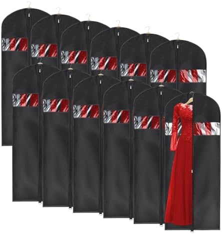 Univivi Garment Bag Suit Bag for Storage and Travel, 60 Inch, Set of 12 by Univivi