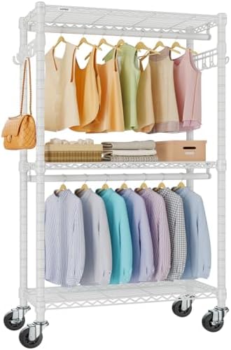 VIPEK R2 Medium Clothes rack for Hanging Clothes Rolling Closet System by VIPEK