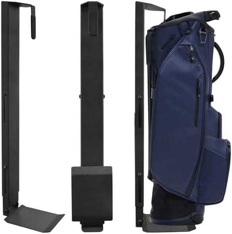 Wall Mount Golf Bag Storage Stand Organizer Rack for Garage Golf Bag Holder by Unknown