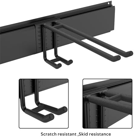 Ultrawall Ski Rack, Wall Mounted Ski Storage Rack, Garage Skis Holder - Image 3