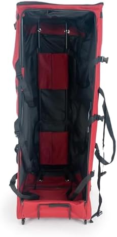 Santa's Bags Rolling 12 Ft Christmas Tree Storage Bag with Wheels - Image 3